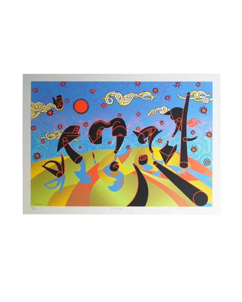 Litografía - "Ritual"