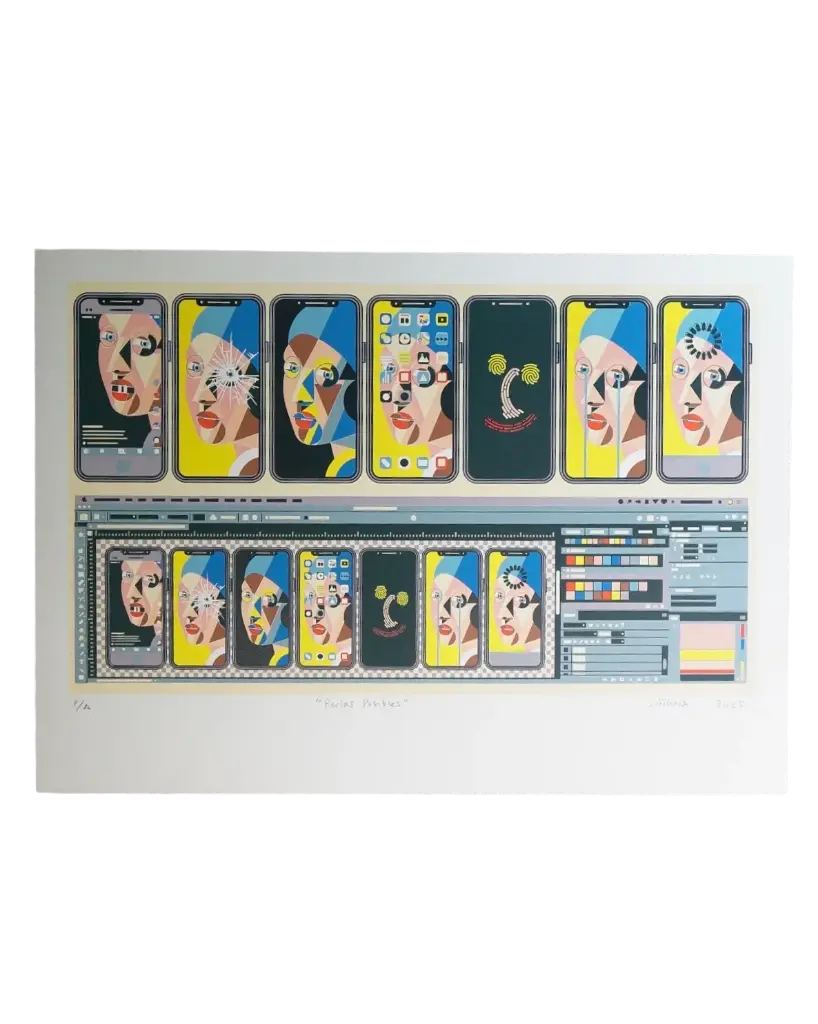 Litografía - "Perlas Posibles"