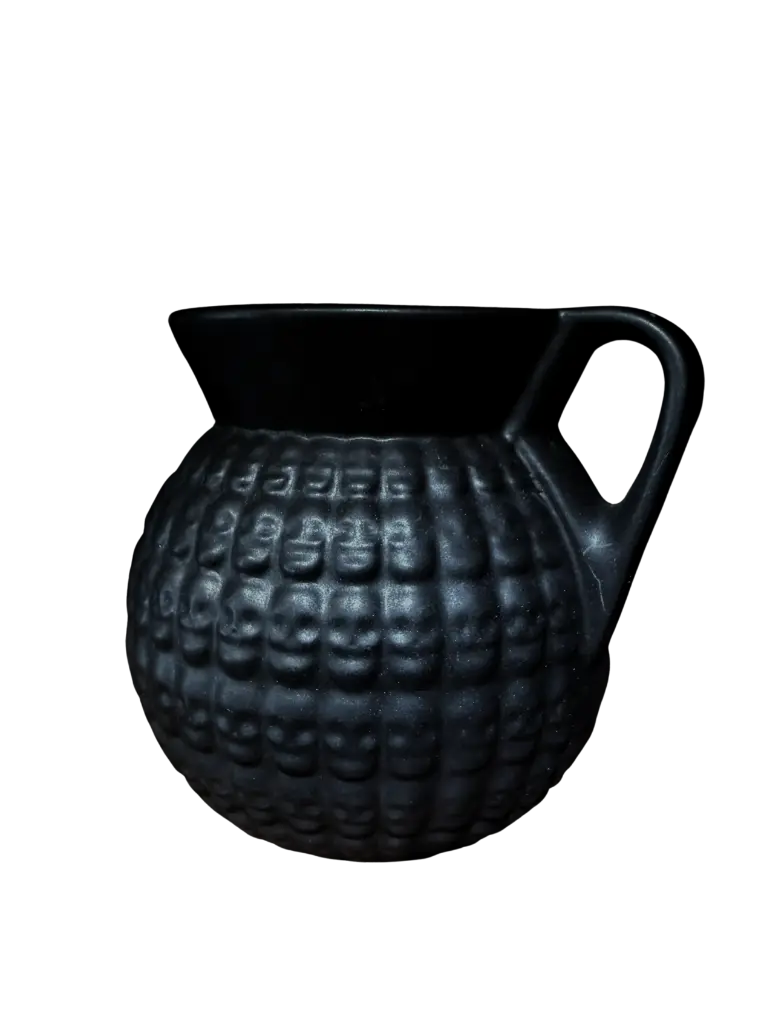 Jarrito Tzompantli Negro 