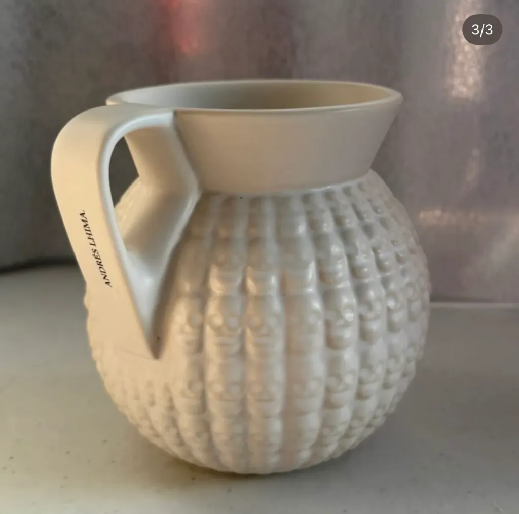 Jarrito Tzompantli Blanco 