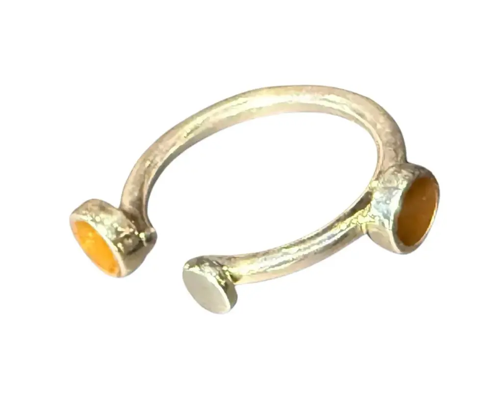 Anillo Agnes Triple Cafe 