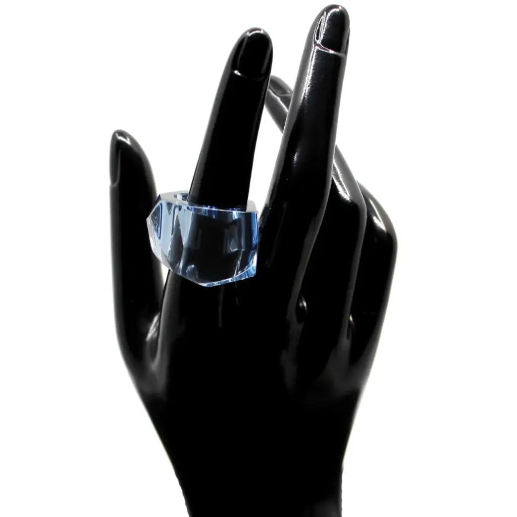 Rokki (anillo) (5, Azul claro)