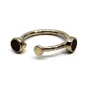 Anillo Agnes Triple Negro