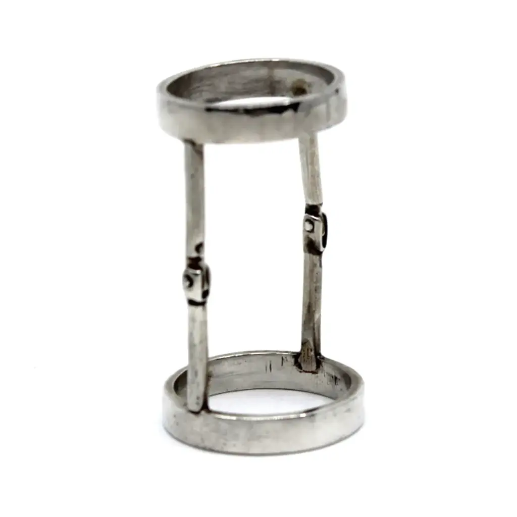 Anillo Artículado I Plata (#5 (Existencia 1 pza))