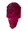 Escultura Skull Positivo y Negativo Rojo