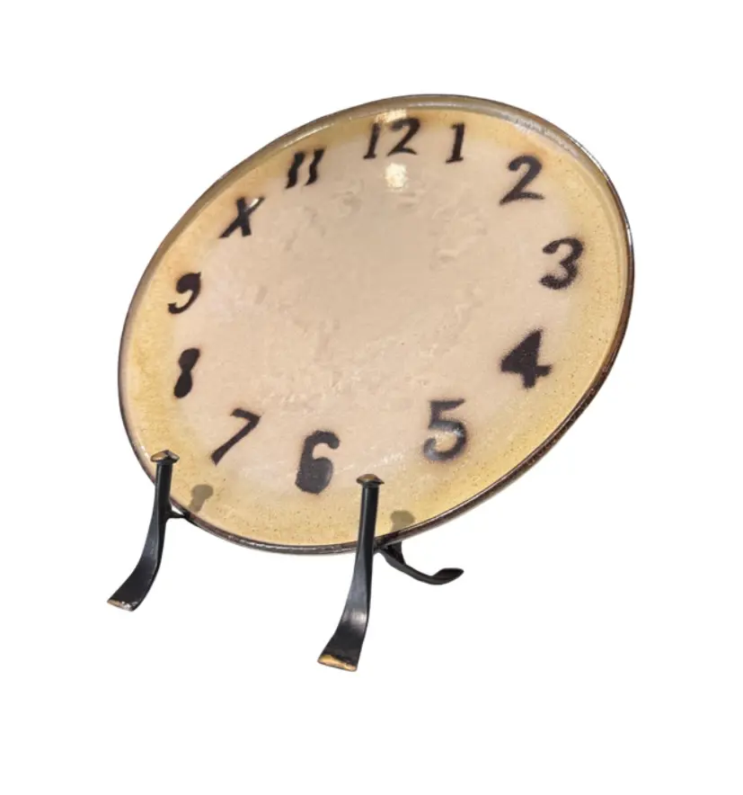 Plato Reloj - Café