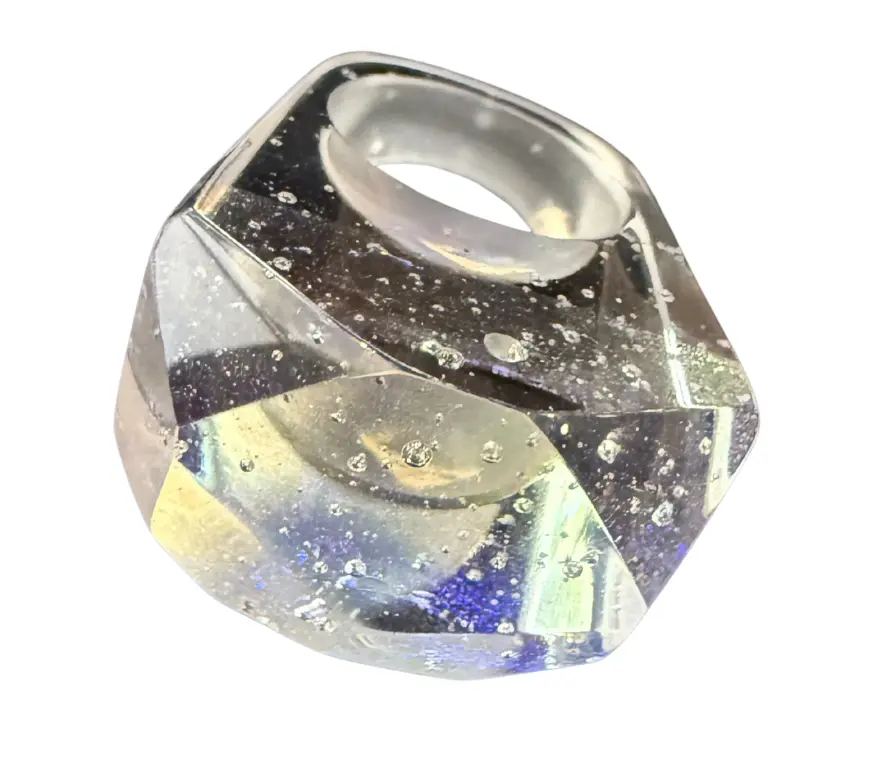 Anillo Dope Transparente Brillos