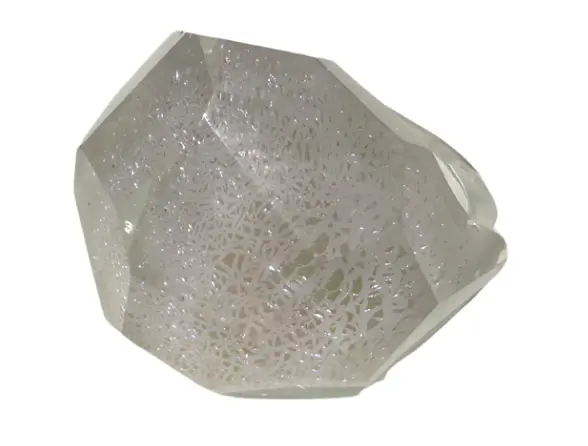 Anillo Bling Transparente con destellos