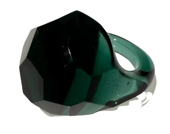 Anillo Bling Verde