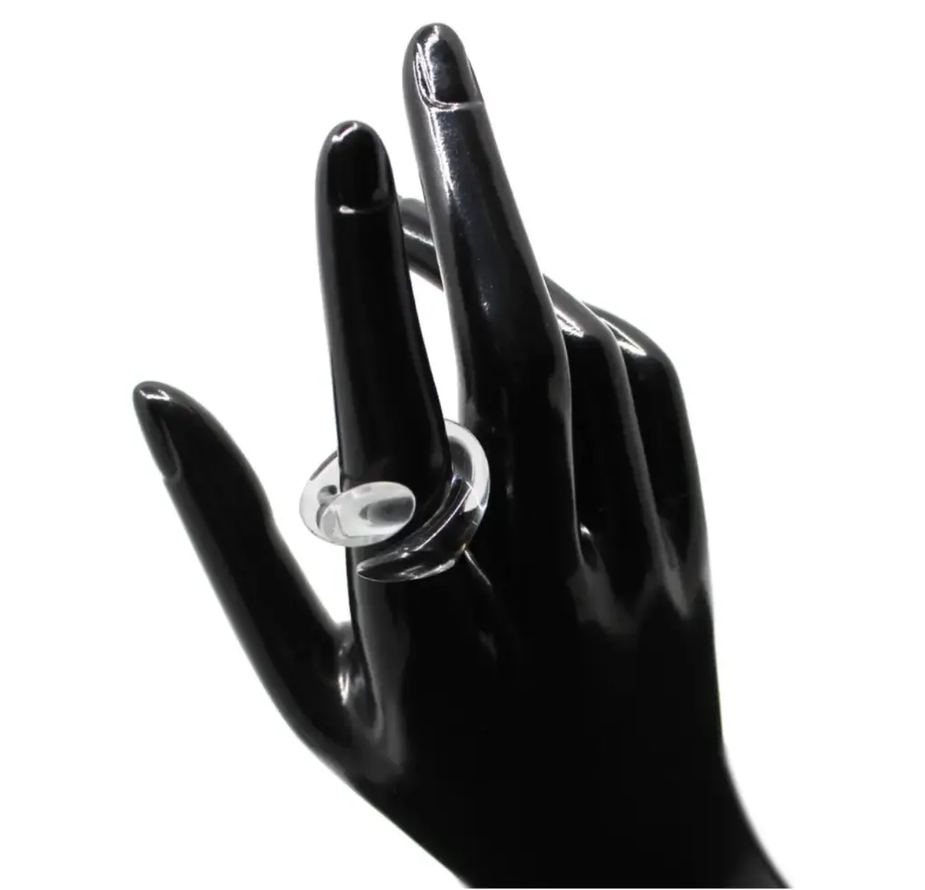 Anillo Om Transparente